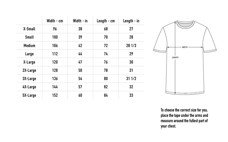 Size chart for Monsters T-Shirt - Pink