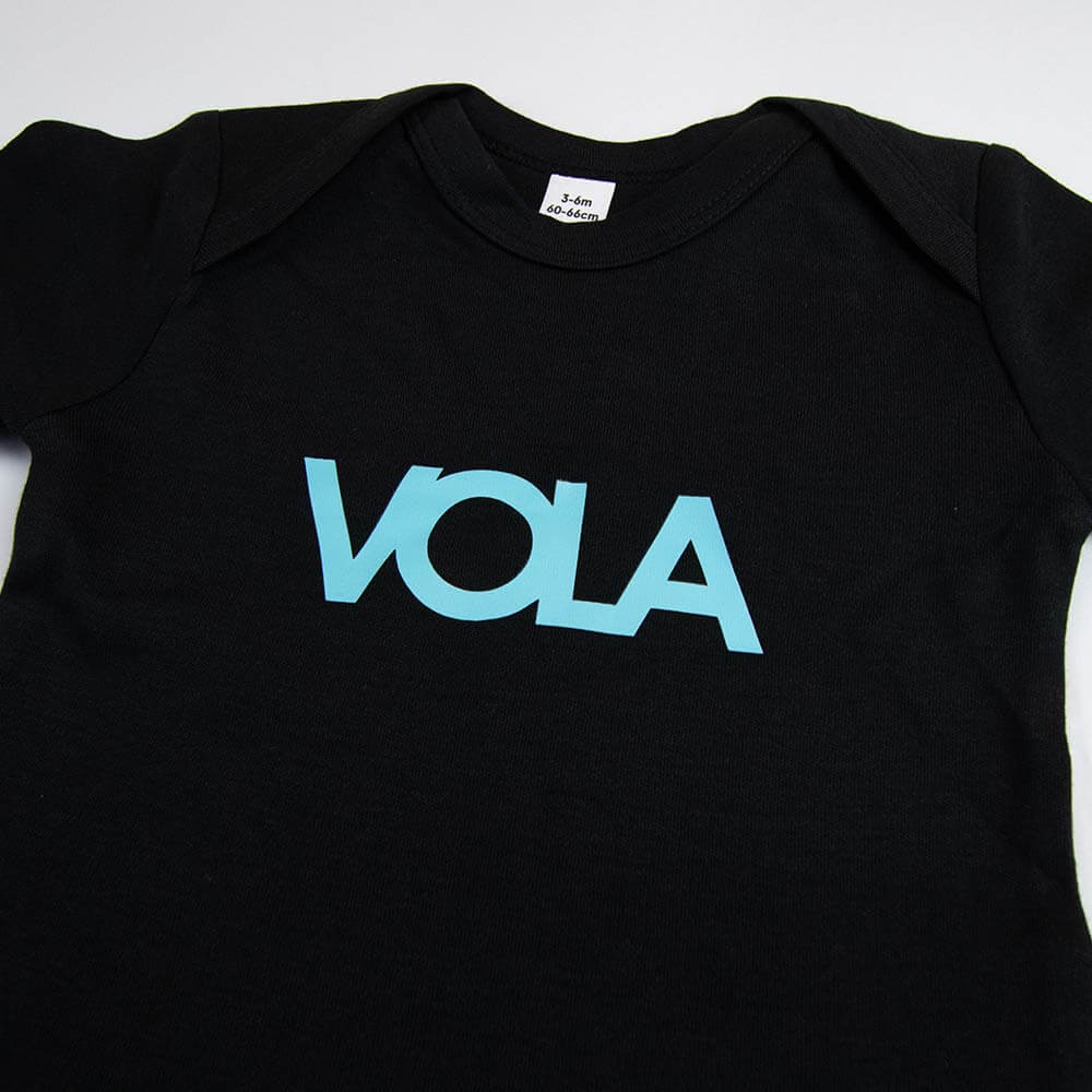 Logo Baby Grow - Black