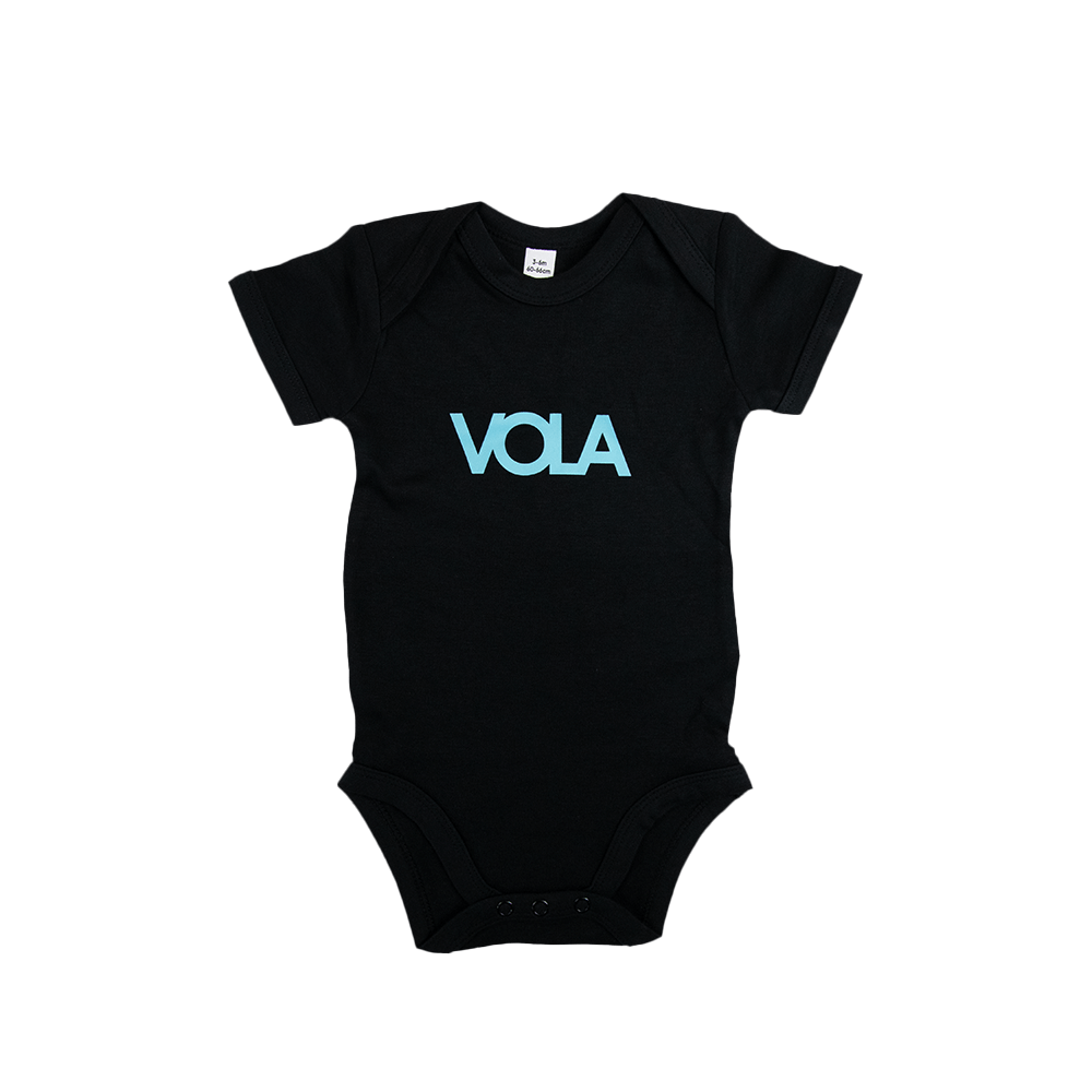 Logo Baby Grow - Black