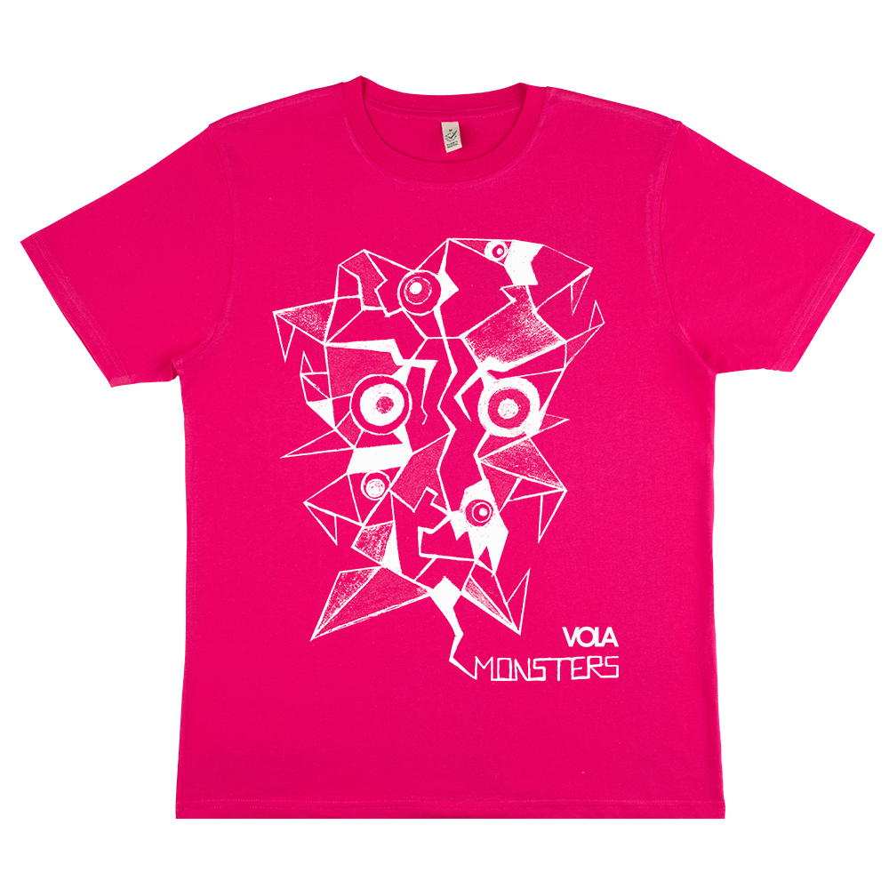 Monsters T-Shirt - Pink