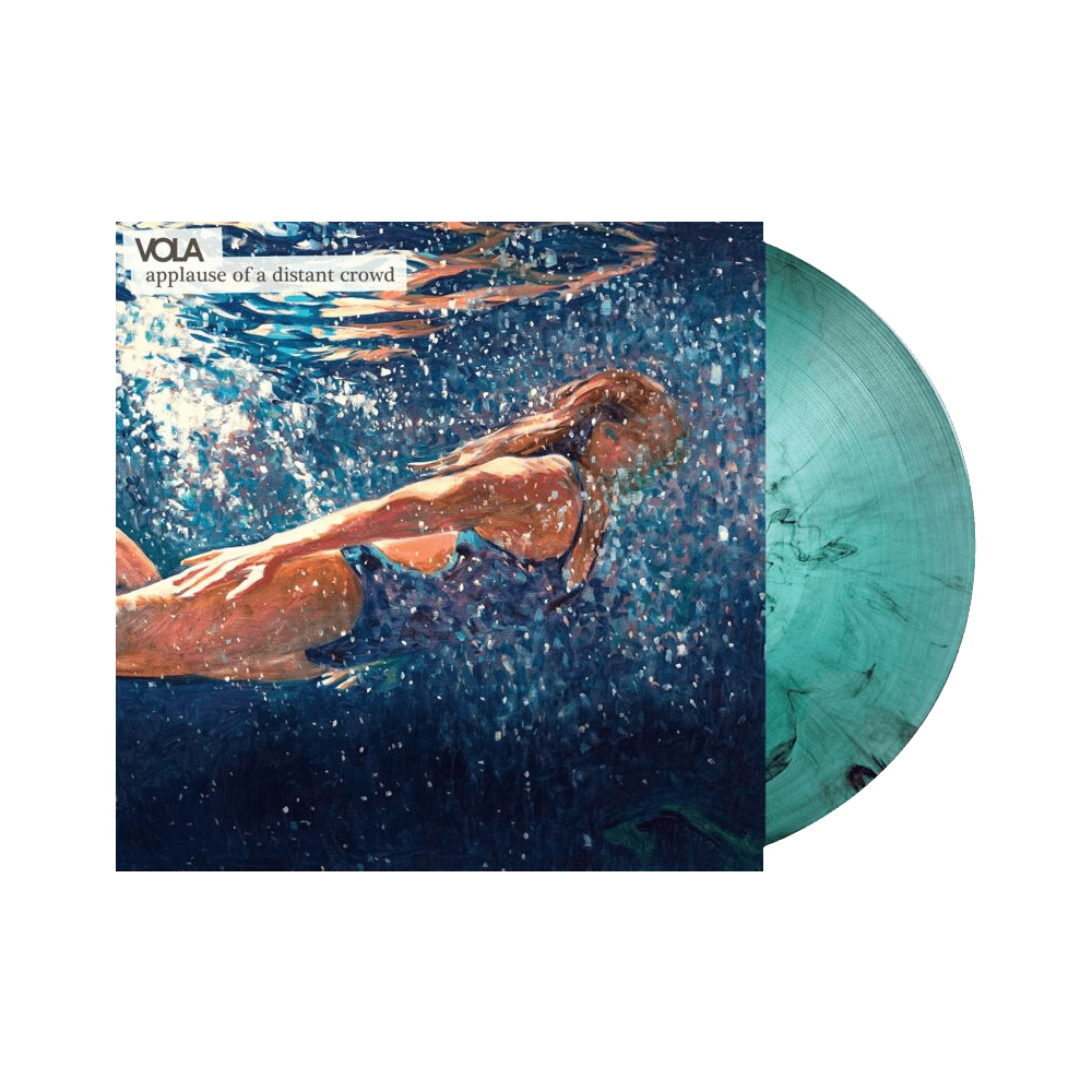 Applause of a Distant Crowd 12" Vinyl - Turquoise & Black Marble