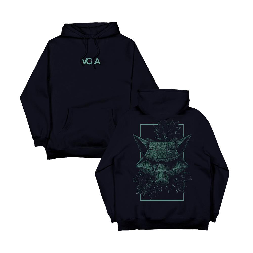 Paper Wolf Hoodie - Navy - VOLA